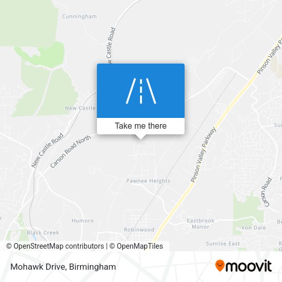 Mapa de Mohawk Drive