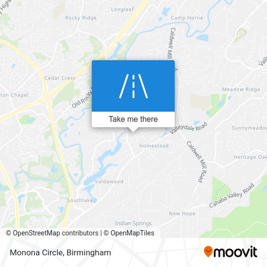 Mapa de Monona Circle