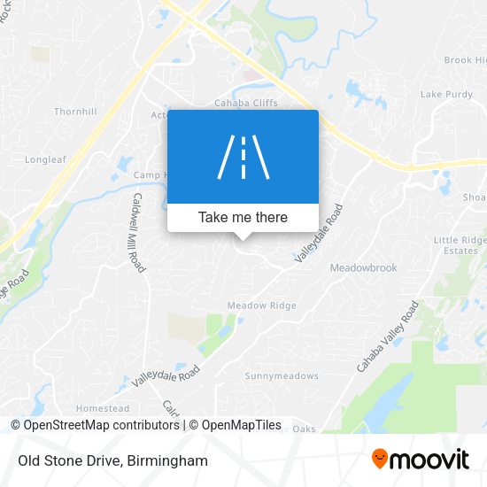 Old Stone Drive map