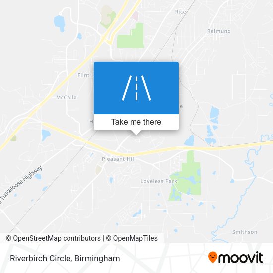 Riverbirch Circle map