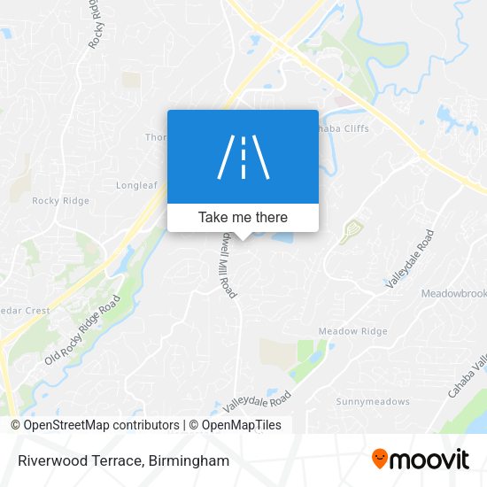 Mapa de Riverwood Terrace