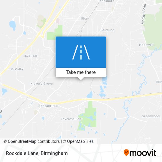 Mapa de Rockdale Lane