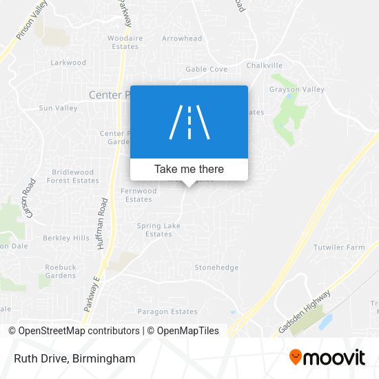 Mapa de Ruth Drive