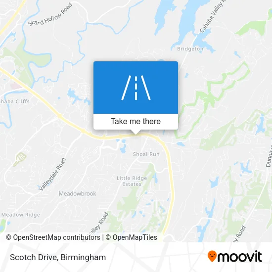 Scotch Drive map
