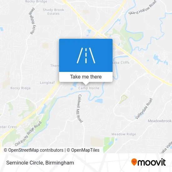 Seminole Circle map