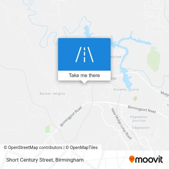 Short Century Street map