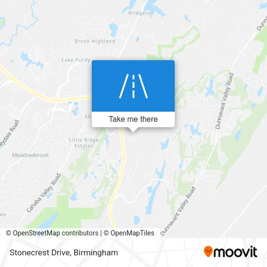Stonecrest Drive map