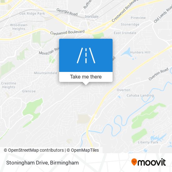 Mapa de Stoningham Drive