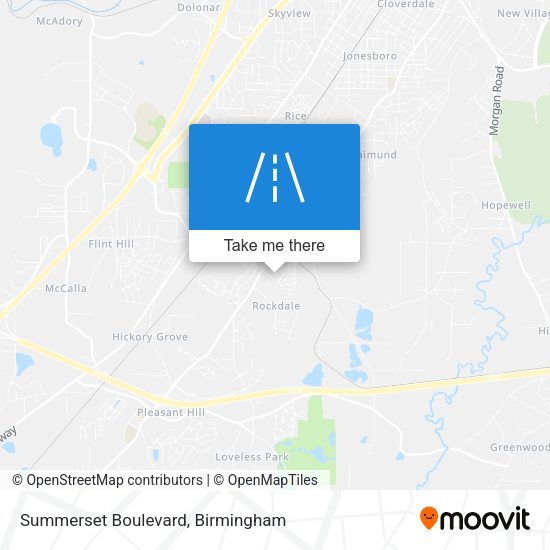 Summerset Boulevard map