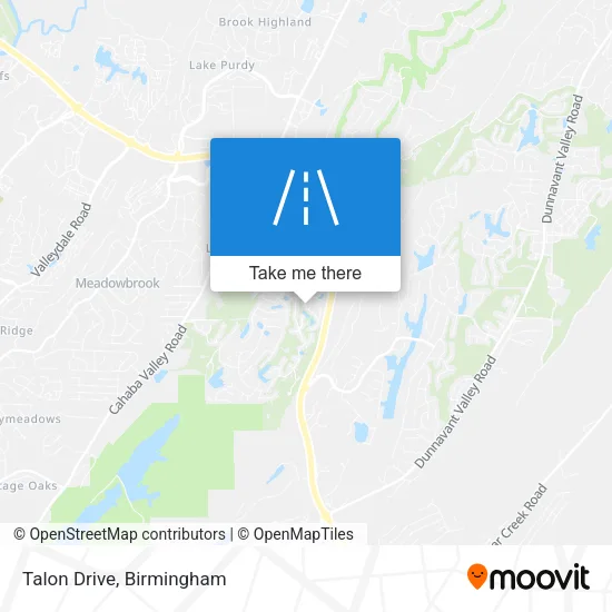 Talon Drive map