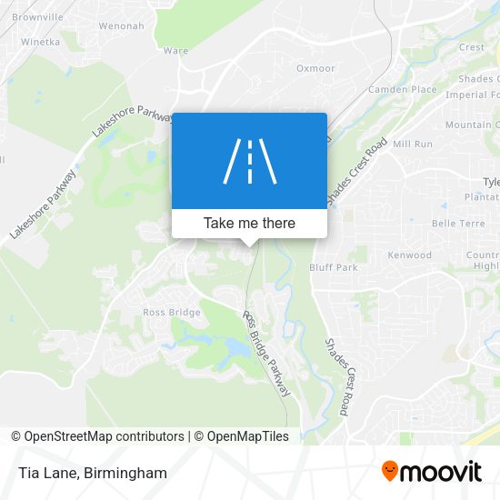 Mapa de Tia Lane