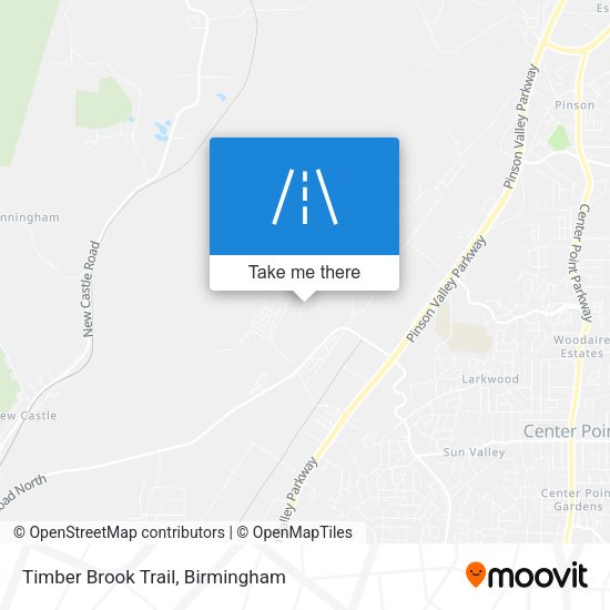 Timber Brook Trail map