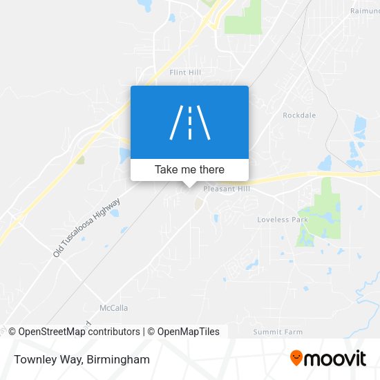 Mapa de Townley Way