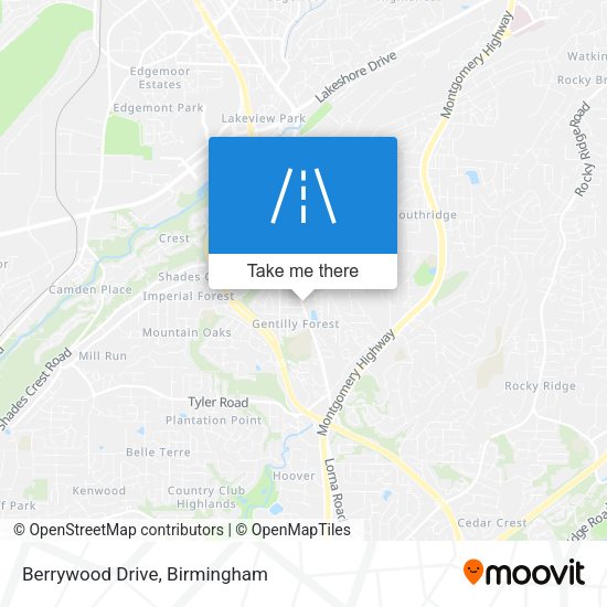 Mapa de Berrywood Drive