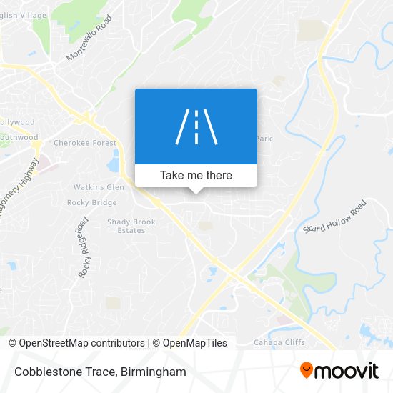Mapa de Cobblestone Trace