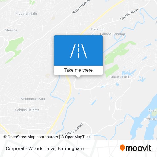 Corporate Woods Drive map
