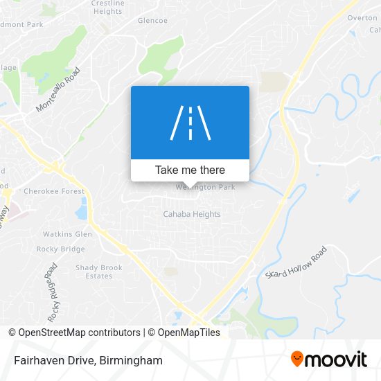 Mapa de Fairhaven Drive