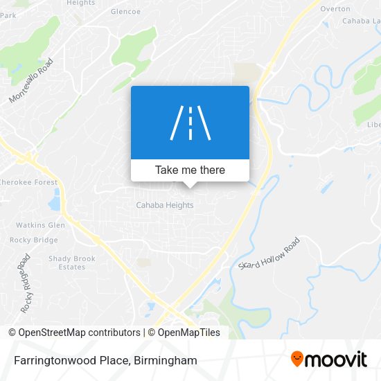 Farringtonwood Place map