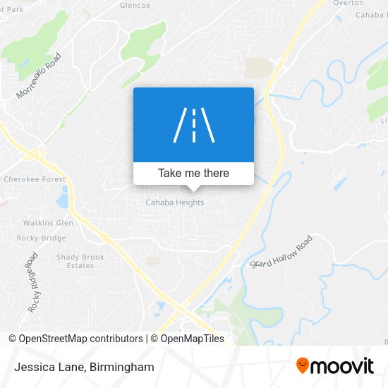 Mapa de Jessica Lane