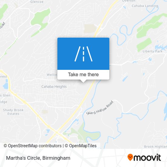 Mapa de Martha's Circle