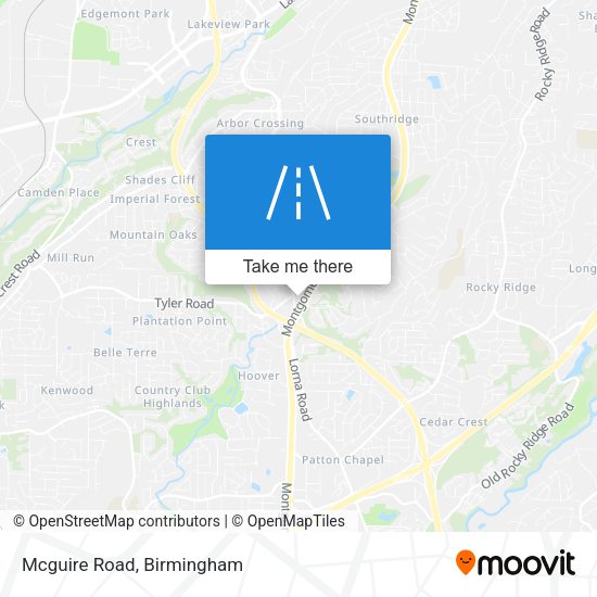 Mapa de Mcguire Road