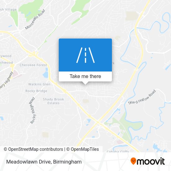 Meadowlawn Drive map