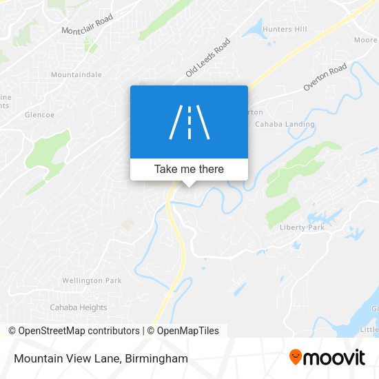 Mapa de Mountain View Lane