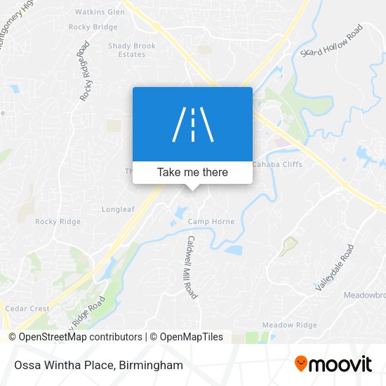 Ossa Wintha Place map