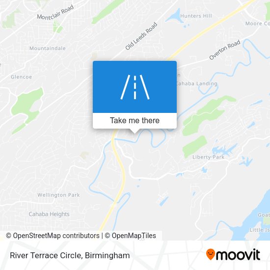 River Terrace Circle map