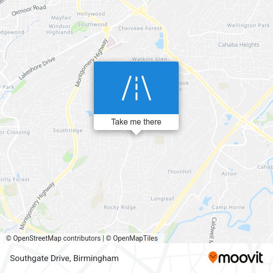 Southgate Drive map