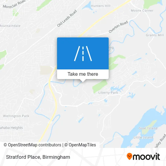 Stratford Place map