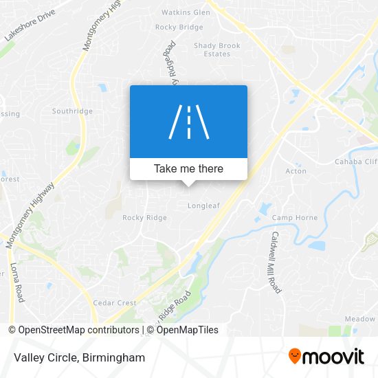 Mapa de Valley Circle