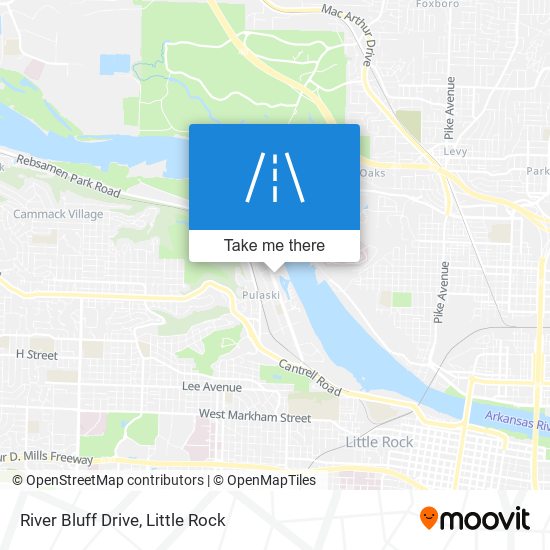 River Bluff Drive map