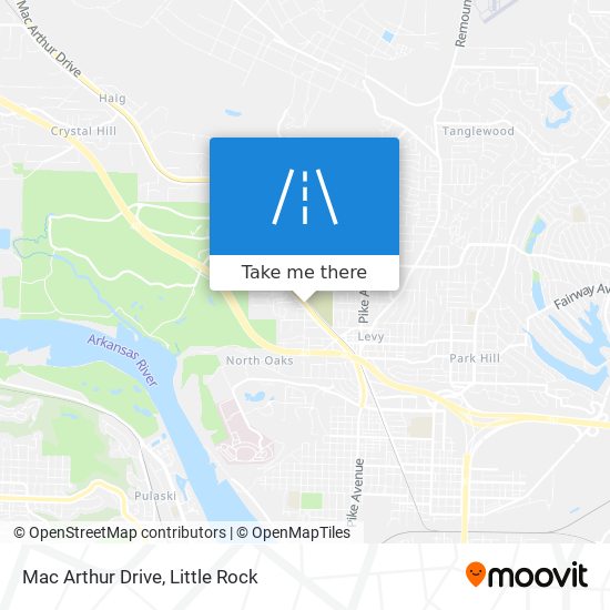 Mac Arthur Drive map