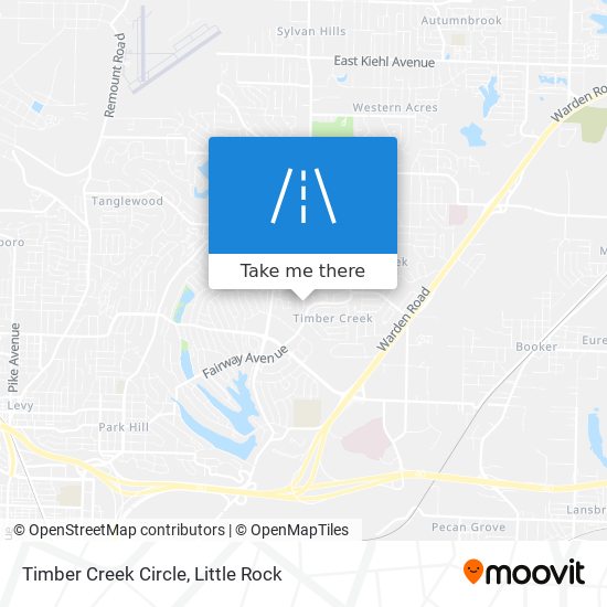 Mapa de Timber Creek Circle