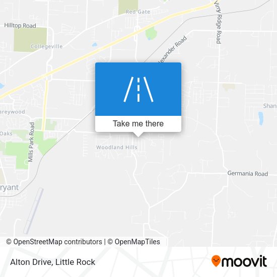 Mapa de Alton Drive