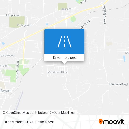 Apartment Drive map