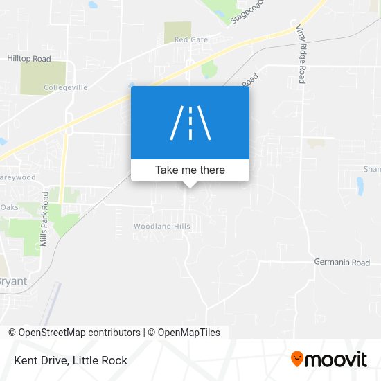 Mapa de Kent Drive
