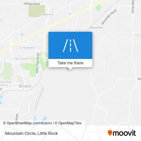 Mapa de Mountain Circle