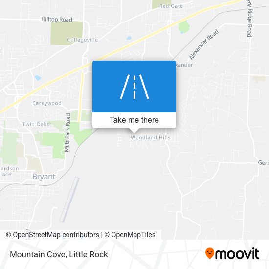 Mapa de Mountain Cove