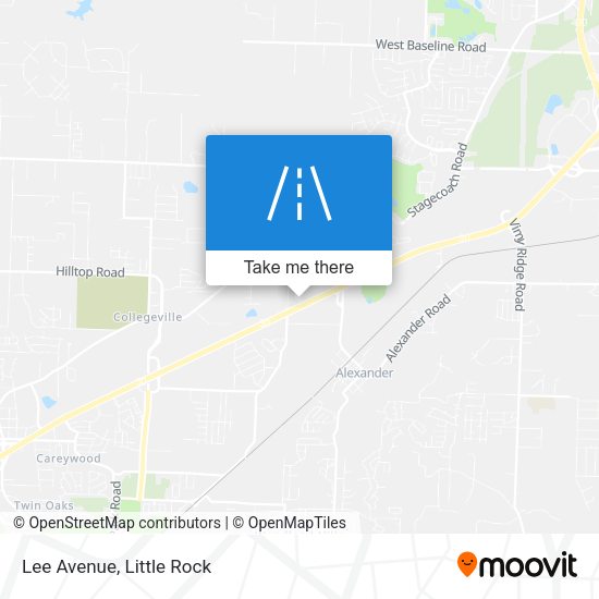 Mapa de Lee Avenue