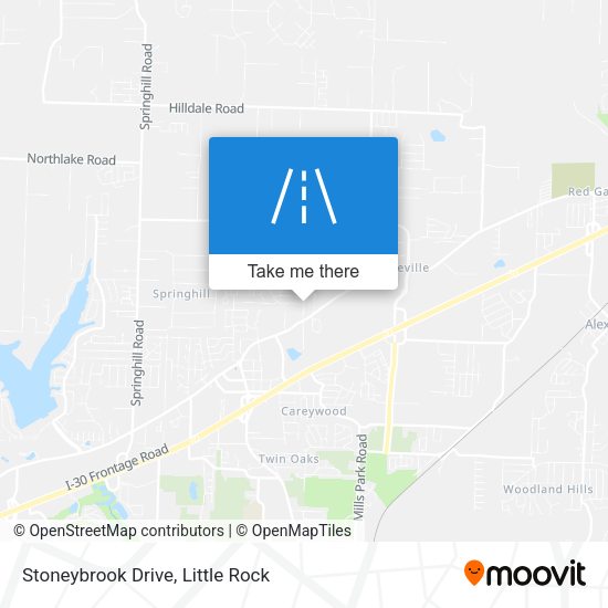 Mapa de Stoneybrook Drive