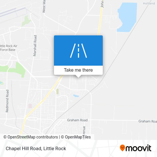 Mapa de Chapel Hill Road