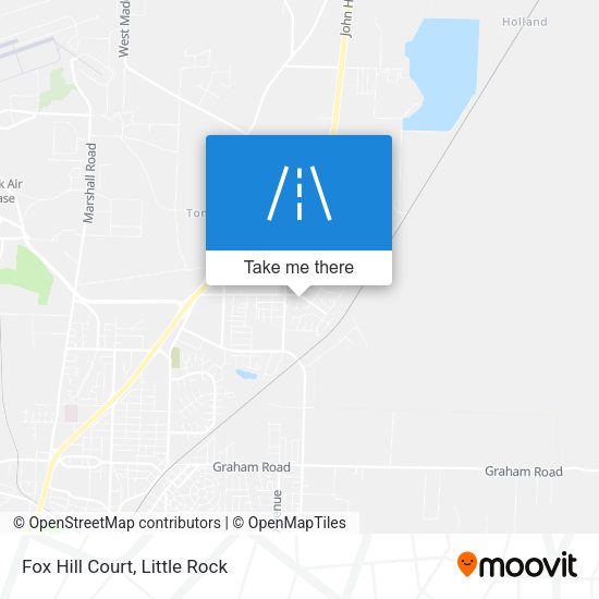 Fox Hill Court map