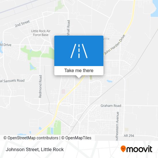 Johnson Street map