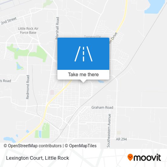 Lexington Court map