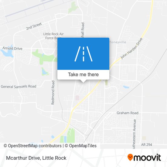 Mcarthur Drive map