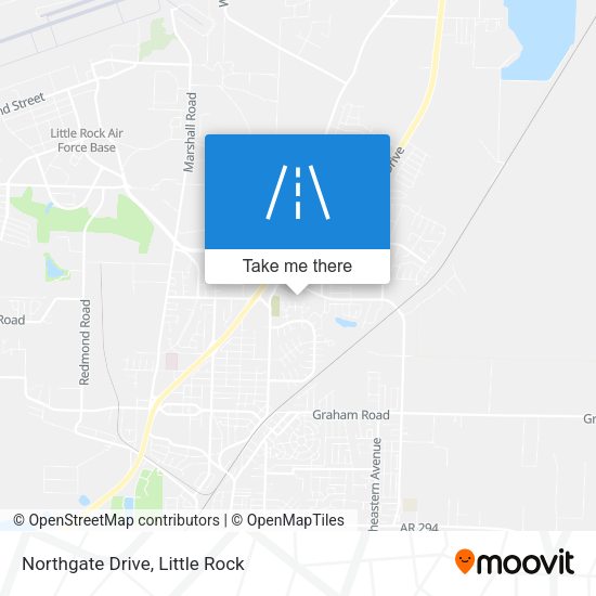 Mapa de Northgate Drive