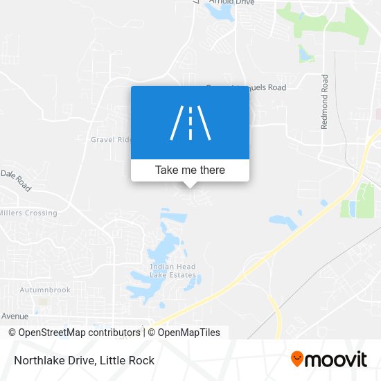 Mapa de Northlake Drive