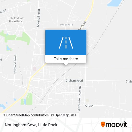 Nottingham Cove map